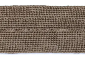 1 3/8" Khaki Fold-Over Wool Trim (Made in Japan)