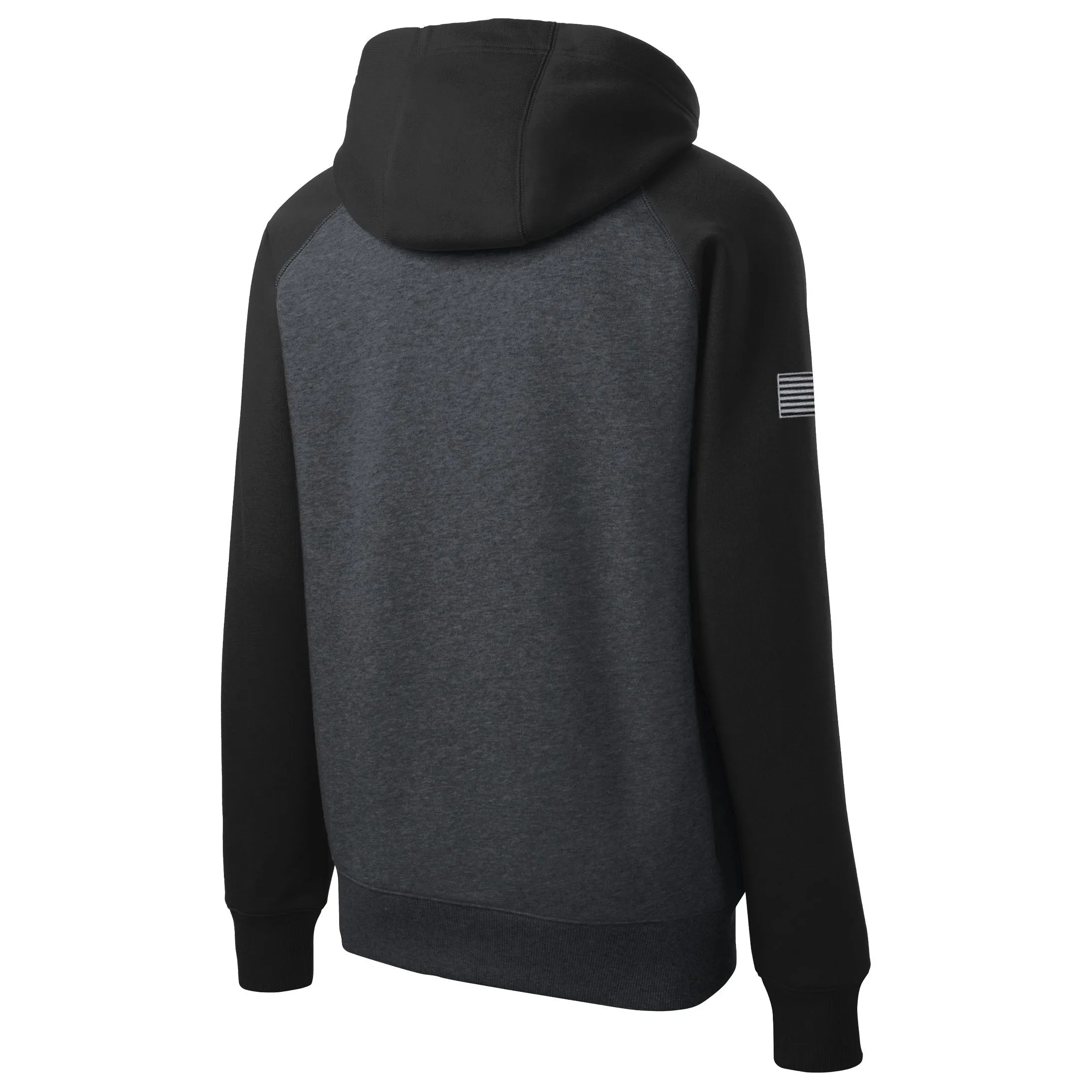 Armor Color Block Zip Up Hoodie