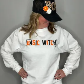 Basic Witch Port And Co Crewneck Sweatshirt