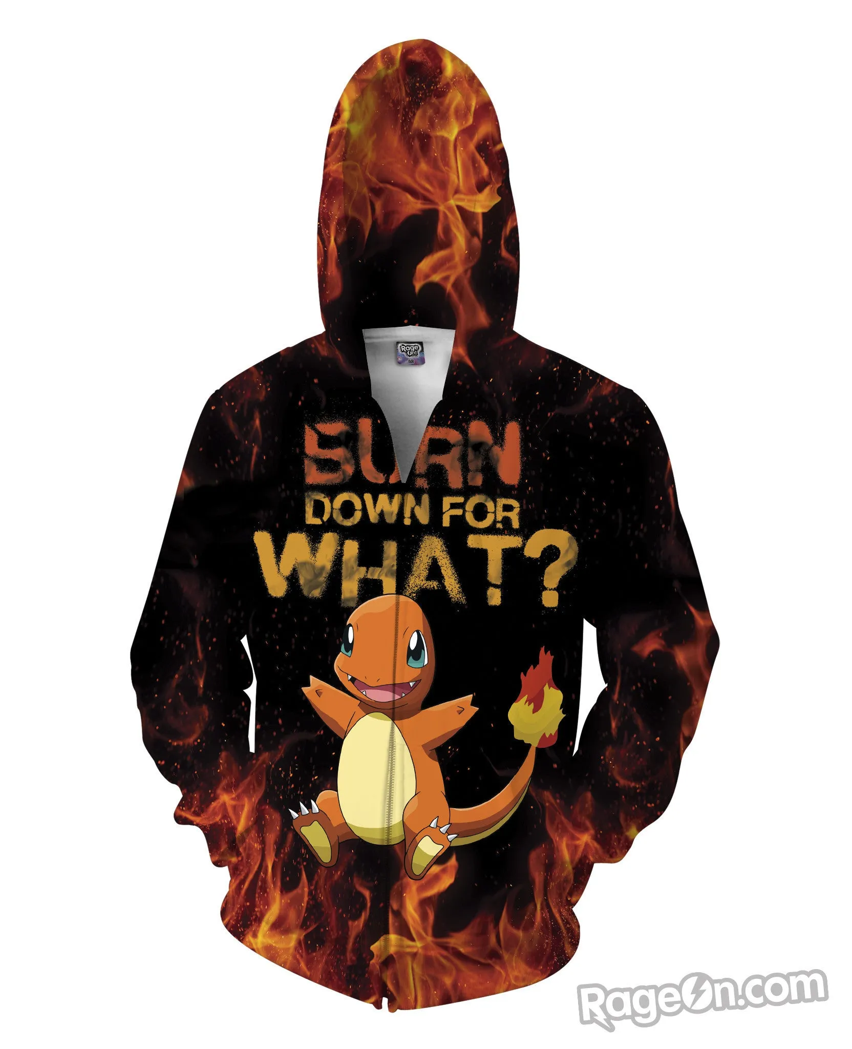 Charmander Zip-Up Hoodie