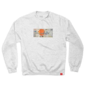 Chocolate Bend Chunk Crewneck - Ash