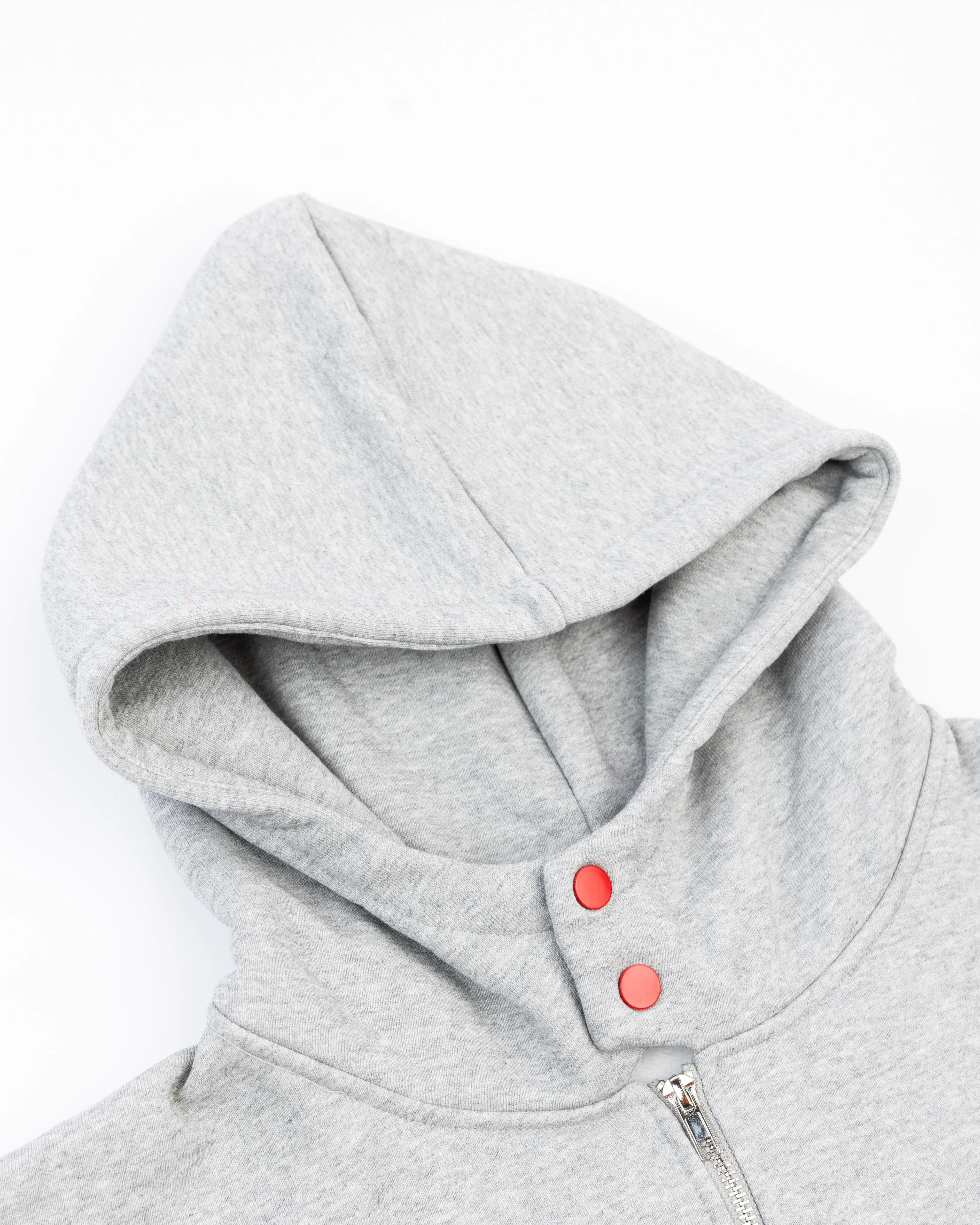 ENGINEERING DÉPT ZIP UP HOODIE (GRAY)