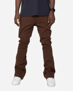 EPTM NINE FLARE PANTS (BROWN)