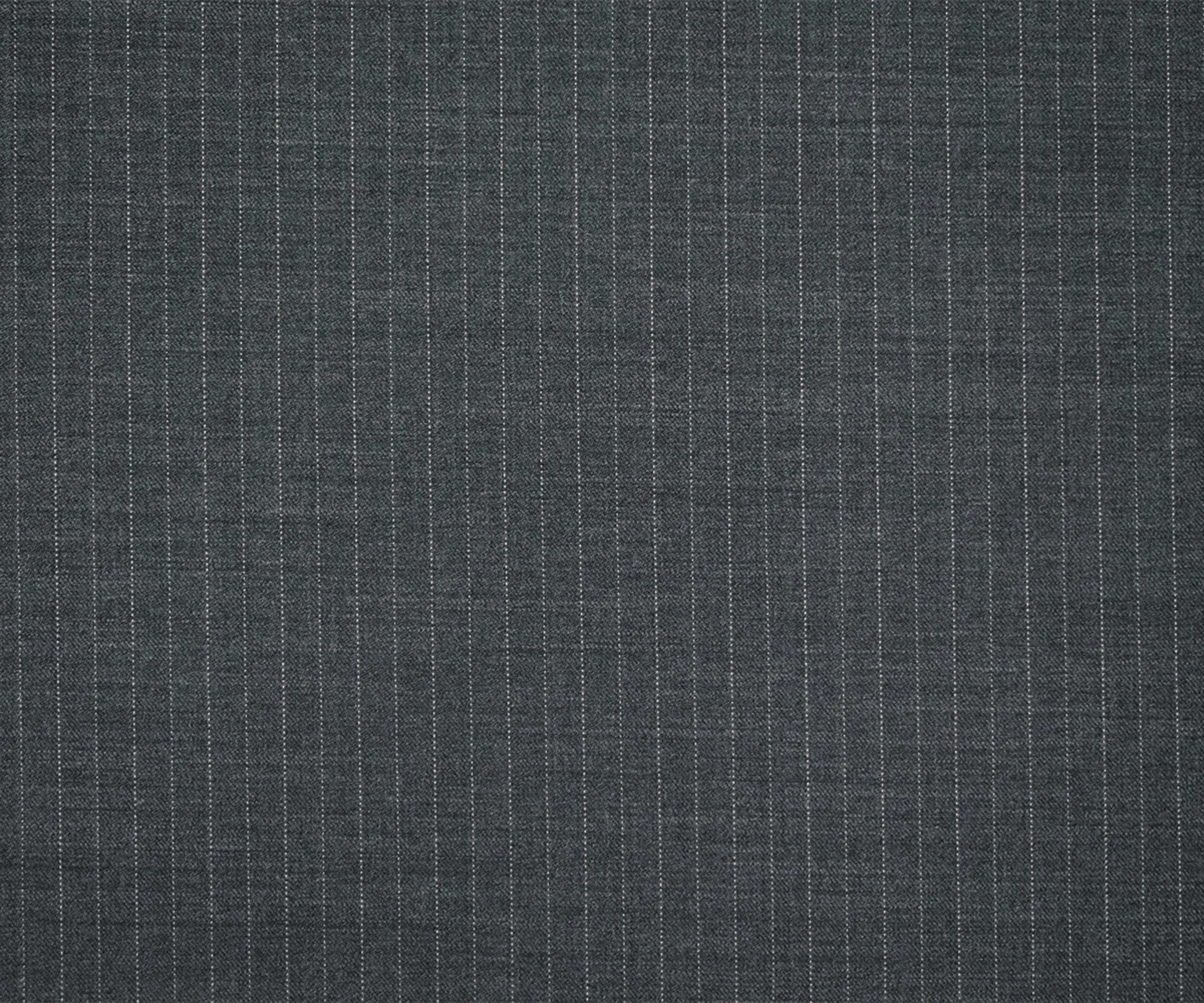 Gray-Pink Poly-Wool Pinstripe Woven Twill Suiting Fabric