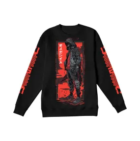 Jaxon Red Theme Graphic  Sweatshirt