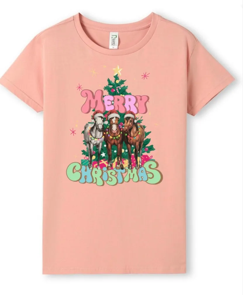 Kids Merry Horsemas Tee