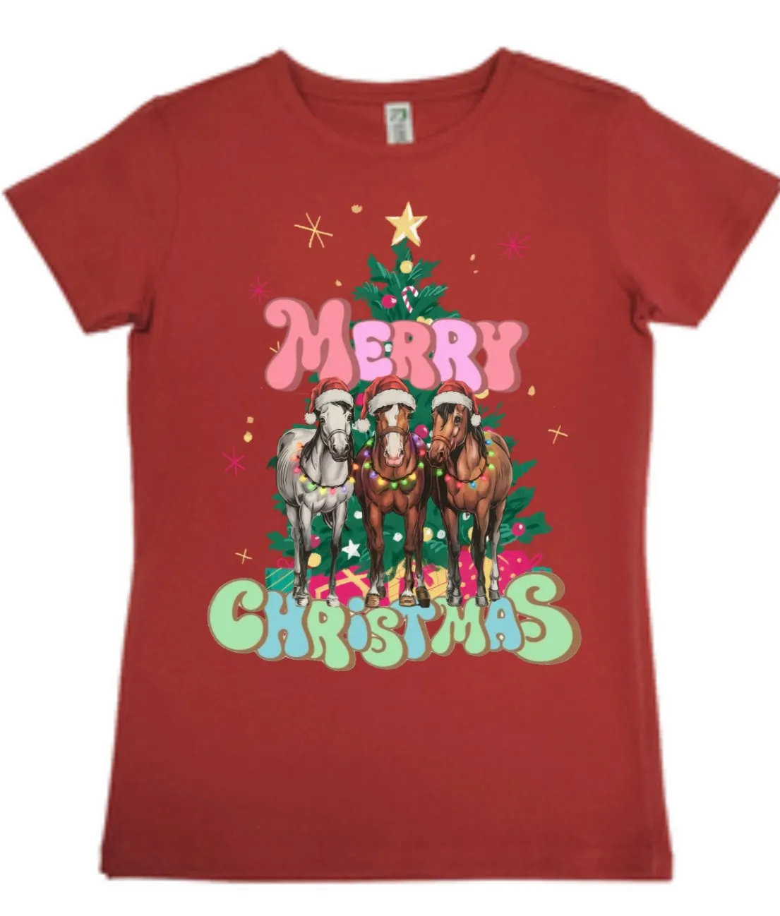 Kids Merry Horsemas Tee