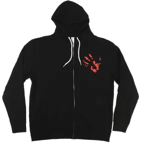 Moosebumps Black Zip Up Hoodie