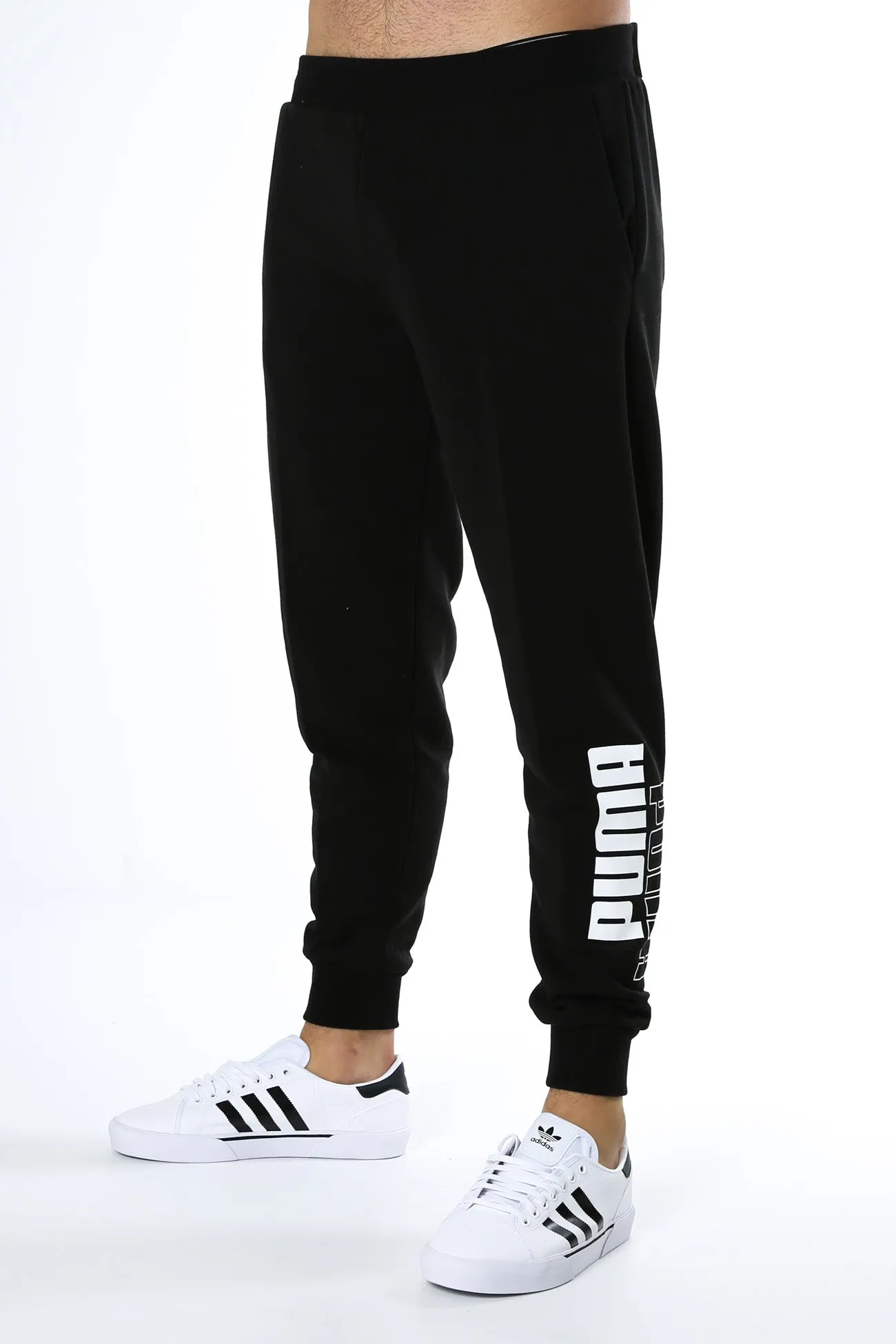 Puma Power Logo Sweat Pants Puma Black