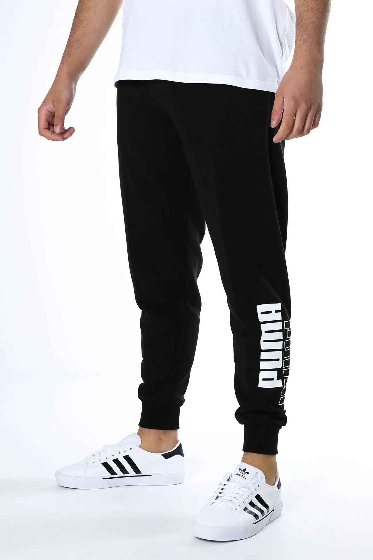 Puma Power Logo Sweat Pants Puma Black