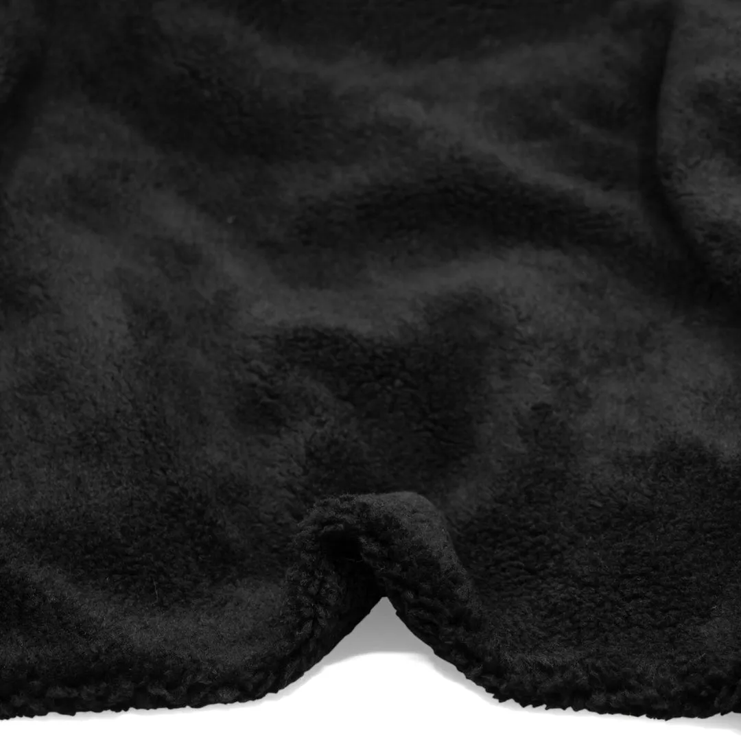 Remnant - 90cm - Deadstock Classic Shearling Fleece - Black