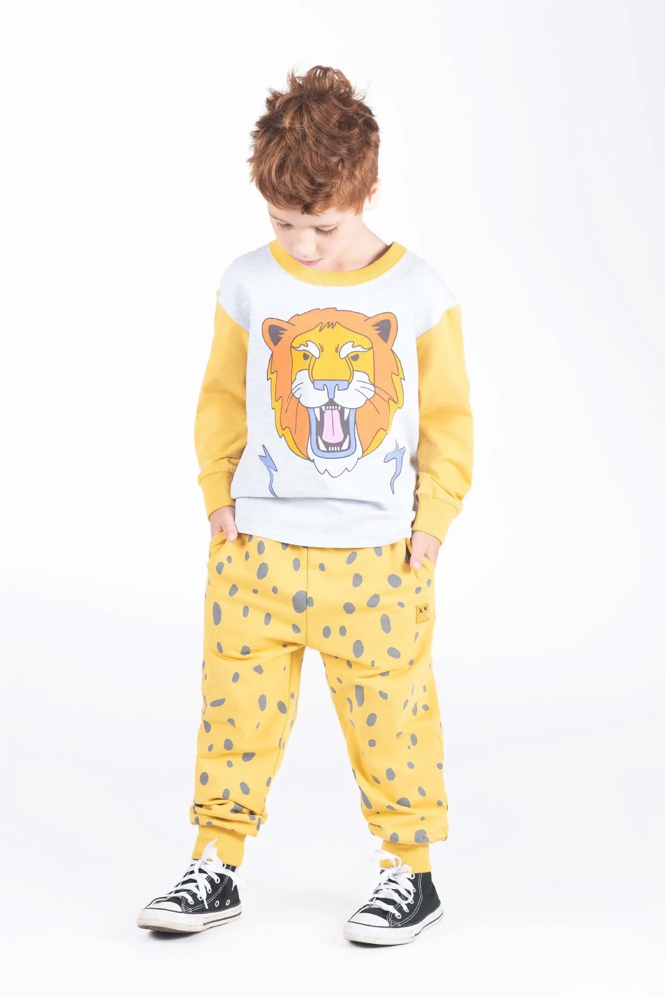 ROCK YOUR BABY - LEOPARD SPOT TRACK PANTS